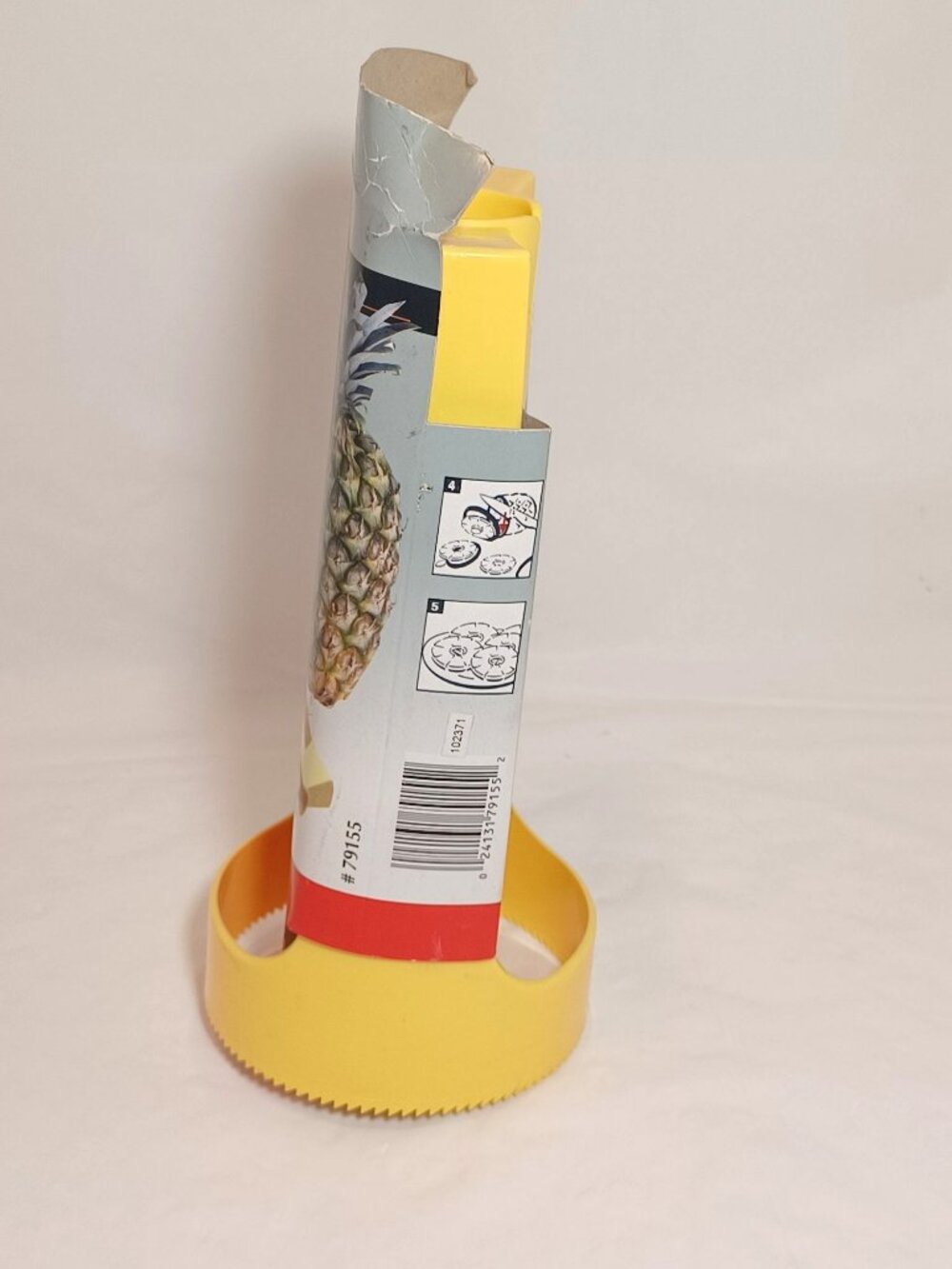 Rare Vintage Farberware Classic Series Pineapple Corer Plastic Yellow New NOS - Picture 6 of 8